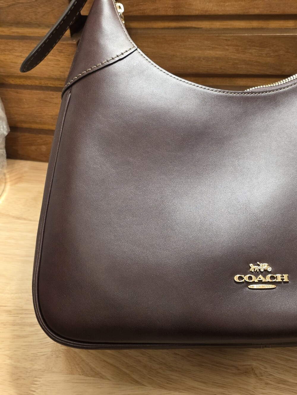 Coach Ella Shoulder Bag Espresso - Picture 13 of 13